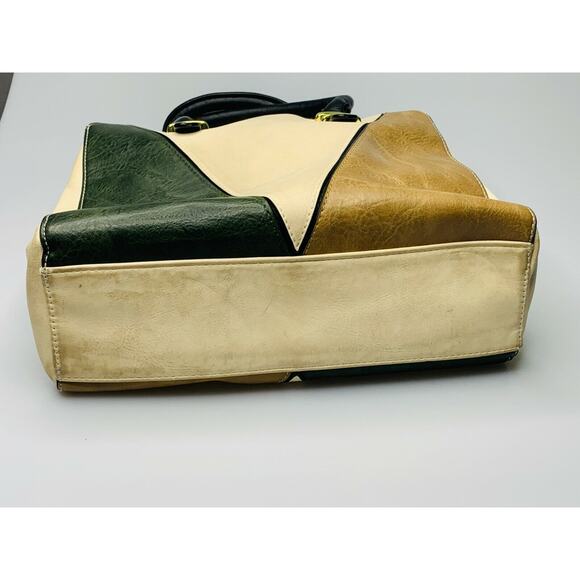 Steve Madden Green, Brown & Beige Purse - Picture 5 of 8